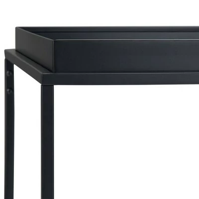 47" Morton Tray Top Console Table Black - WyndenHall 7 47" Morton Tray Top Console Table Black - WyndenHall - Image 5