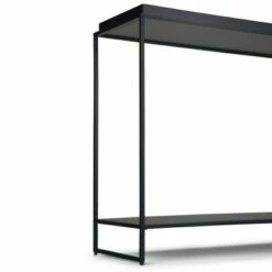 47" Morton Tray Top Console Table Black - WyndenHall 19 47" Morton Tray Top Console Table Black - WyndenHall -Console Tables Sales unnamed file 3080