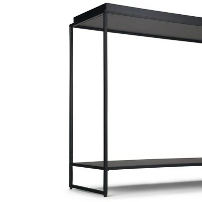 47" Morton Tray Top Console Table Black - WyndenHall 10 47" Morton Tray Top Console Table Black - WyndenHall - Image 8