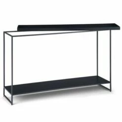 47" Morton Tray Top Console Table Black - WyndenHall 20 47" Morton Tray Top Console Table Black - WyndenHall -Console Tables Sales unnamed file 3081