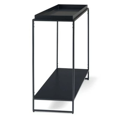 47" Morton Tray Top Console Table Black - WyndenHall 12 47" Morton Tray Top Console Table Black - WyndenHall - Image 10