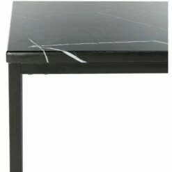 Baize Console Table - Black - Safavieh