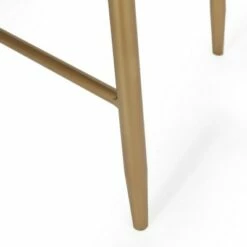 Tuttle Rustic Glam Console Table with Wicker Accents Walnut/Natural/Antique Gold - Christopher Knight Home -Console Tables Sales unnamed file 3104