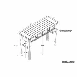Console Table Antique Wood - Linon -Console Tables Sales unnamed file 3139