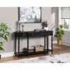 Breighton Home Cheyenne Console Table - Johar Furniture Black 2 Breighton Home Cheyenne Console Table - Johar Furniture Black -Console Tables Sales unnamed file 3149