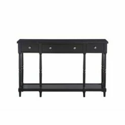 Breighton Home Cheyenne Console Table - Johar Furniture Black -Console Tables Sales unnamed file 3153