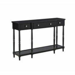 Breighton Home Cheyenne Console Table - Johar Furniture Black -Console Tables Sales unnamed file 3156