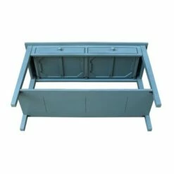 Spencer Console Server Table Antique Ocean Blue - International Concepts -Console Tables Sales unnamed file 3174