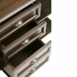 44" Essex Medium Storage Cabinet Mahogany Brown - WyndenHall -Console Tables Sales unnamed file 3194