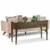 54" Pearson Solid Hardwood Console Sofa Table Walnut Brown - WyndenHall -Console Tables Sales unnamed file 3198