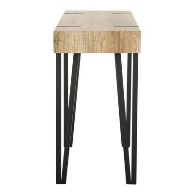Alyssa Wood Top Console Table Brown - Safavieh 5 Alyssa Wood Top Console Table Brown - Safavieh - Image 3