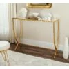 Princess Console Table - Gold/Mirror - Safavieh