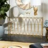 Carina Oval Ringed Console Table - Gold - Safavieh -Console Tables Sales unnamed file 3302