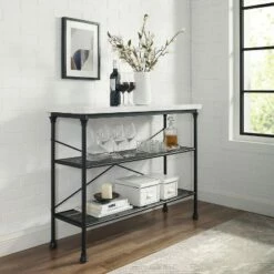 Madeleine Console - Crosley Matte Black -Console Tables Sales unnamed file 3383