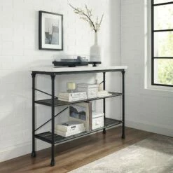 Madeleine Console - Crosley Matte Black -Console Tables Sales unnamed file 3387