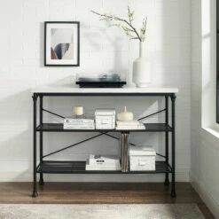 Madeleine Console - Crosley Matte Black -Console Tables Sales unnamed file 3388