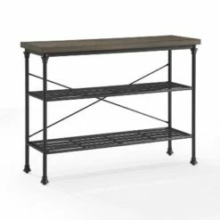 Madeleine Console - Crosley Matte Black -Console Tables Sales unnamed file 3394