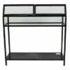 Decor Therapy Claira Glass and Metal Console Table Black - Décor Therapy -Console Tables Sales unnamed file 3395