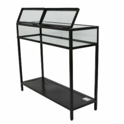 Decor Therapy Claira Glass and Metal Console Table Black - Décor Therapy 12 Decor Therapy Claira Glass and Metal Console Table Black - Décor Therapy -Console Tables Sales unnamed file 3397