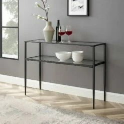Ashton Console Table Matte Black - Crosley 18 Ashton Console Table Matte Black - Crosley -Console Tables Sales unnamed file 3421