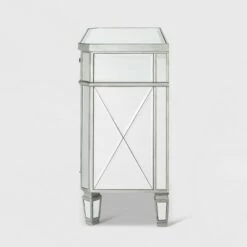 Sasha Mirrored 1Drawer 2Door Console - Powell Company -Console Tables Sales unnamed file 3430