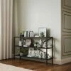 Emery Console Shelf Table Dark Wood - RST Brands -Console Tables Sales unnamed file 3445