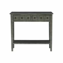 Calinda Small Console Table - Powell Company Teal -Console Tables Sales unnamed file 3464
