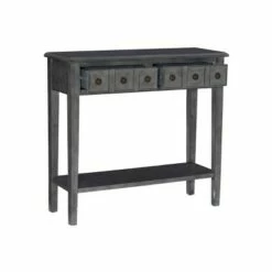 Calinda Small Console Table - Powell Company Teal -Console Tables Sales unnamed file 3465