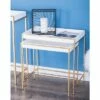 Olivia & May Set of 2 Contemporary Metal Console Tables Gold - Olivia & May -Console Tables Sales unnamed file 3480