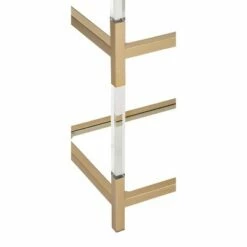Olivia & May Metal and Acrylic Console Table Gold - Olivia & May -Console Tables Sales unnamed file 3494