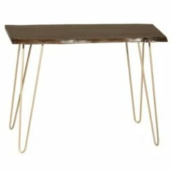Langdon Live Edge Console Table - Carolina Chair & Table Natural/black -Console Tables Sales unnamed file 3527