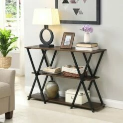 Carolina Chair & Table Dowell Console Table Elm/Black - Carolina Chair & Table -Console Tables Sales unnamed file 3538