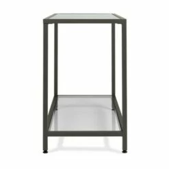 Studio Designs Home Camber Modern Glass Console Table 47" - Studio Designs Gold -Console Tables Sales unnamed file 3561
