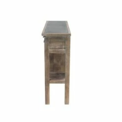 Olivia & May Farmhouse Wooden Wine Console with Drawers Brown - Olivia & May -Console Tables Sales unnamed file 3579