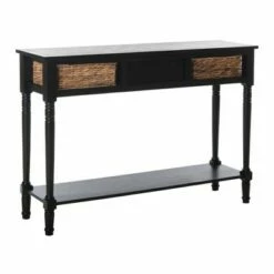 Christa Console Table with Storage - Safavieh Distressed Black -Console Tables Sales unnamed file 358