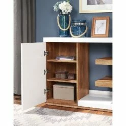 Hal Open Shelf Sofa Table White - miBasics -Console Tables Sales unnamed file 3607