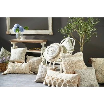 Olivia & May Farmhouse Wood Console Table White - Olivia & May 7 Olivia & May Farmhouse Wood Console Table White - Olivia & May - Image 5