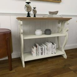 Olivia & May Farmhouse Wood Console Table White - Olivia & May 25 Olivia & May Farmhouse Wood Console Table White - Olivia & May -Console Tables Sales unnamed file 3620