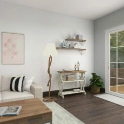 Olivia & May Farmhouse Wood Console Table White - Olivia & May 29 Olivia & May Farmhouse Wood Console Table White - Olivia & May -Console Tables Sales unnamed file 3624