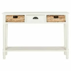 Christa Console Table with Storage - Safavieh Distressed Black -Console Tables Sales unnamed file 365
