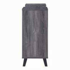 Alitano 6 Shelf Console Table Distressed Gray - miBasics -Console Tables Sales unnamed file 3658