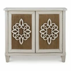 Kellum Console White - Powell Company