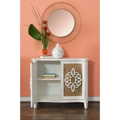 Kellum Console White - Powell Company 9 Kellum Console White - Powell Company - Image 7