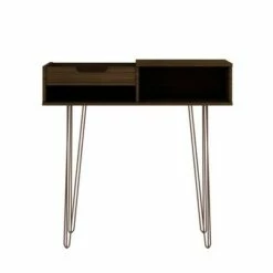 39.37" Rockefeller Entryway Console - Manhattan Comfort Brown -Console Tables Sales unnamed file 3721