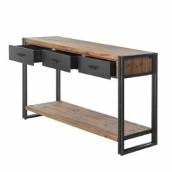 Calvin Console Table with Metal Frame Natural/Black - StyleCraft 8 Calvin Console Table with Metal Frame Natural/Black - StyleCraft -Console Tables Sales unnamed file 3744