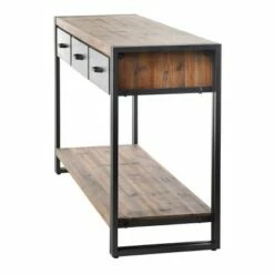 Calvin Console Table with Metal Frame Natural/Black - StyleCraft 9 Calvin Console Table with Metal Frame Natural/Black - StyleCraft -Console Tables Sales unnamed file 3745