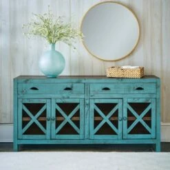 Noah Console Table - Picket House Furnishings Teal 16 Noah Console Table - Picket House Furnishings Teal -Console Tables Sales unnamed file 3766