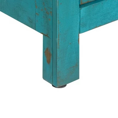 Noah Console Table - Picket House Furnishings Teal 9 Noah Console Table - Picket House Furnishings Teal - Image 7