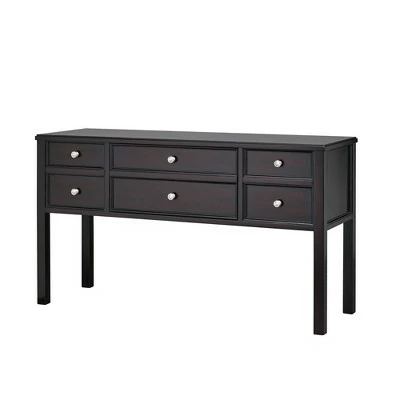 Madison Park Madison Console Table Black 4 Madison Park Madison Console Table Black - Image 2