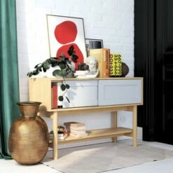 Room & Joy Wallie Wood Console Living Room Furniture Light Ash/Soft Gray - Room & Joy 14 Room & Joy Wallie Wood Console Living Room Furniture Light Ash/Soft Gray - Room & Joy -Console Tables Sales unnamed file 3824